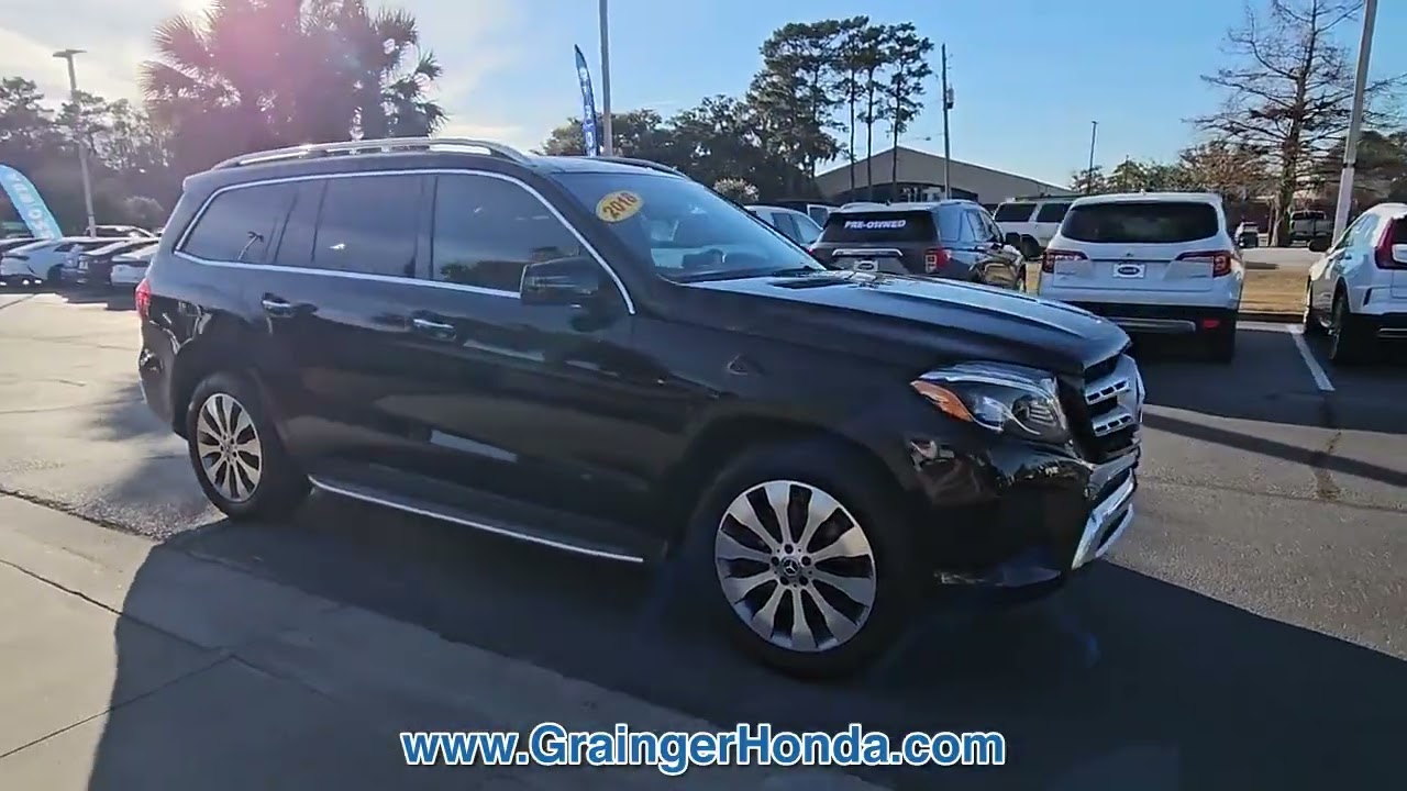 USED 2018 MERCEDES-BENZ GLS GLS 450 4MATIC SUV at Grainger Honda (USED) 