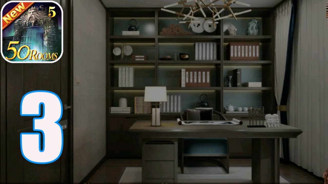 New 50 Rooms Escape 5 Level 3 Walkthrough (By 50 Rooms Studio)