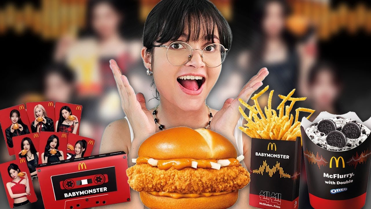 FIZ O MCDONALD'S DO BABYMONSTER EM CASA | Frost!