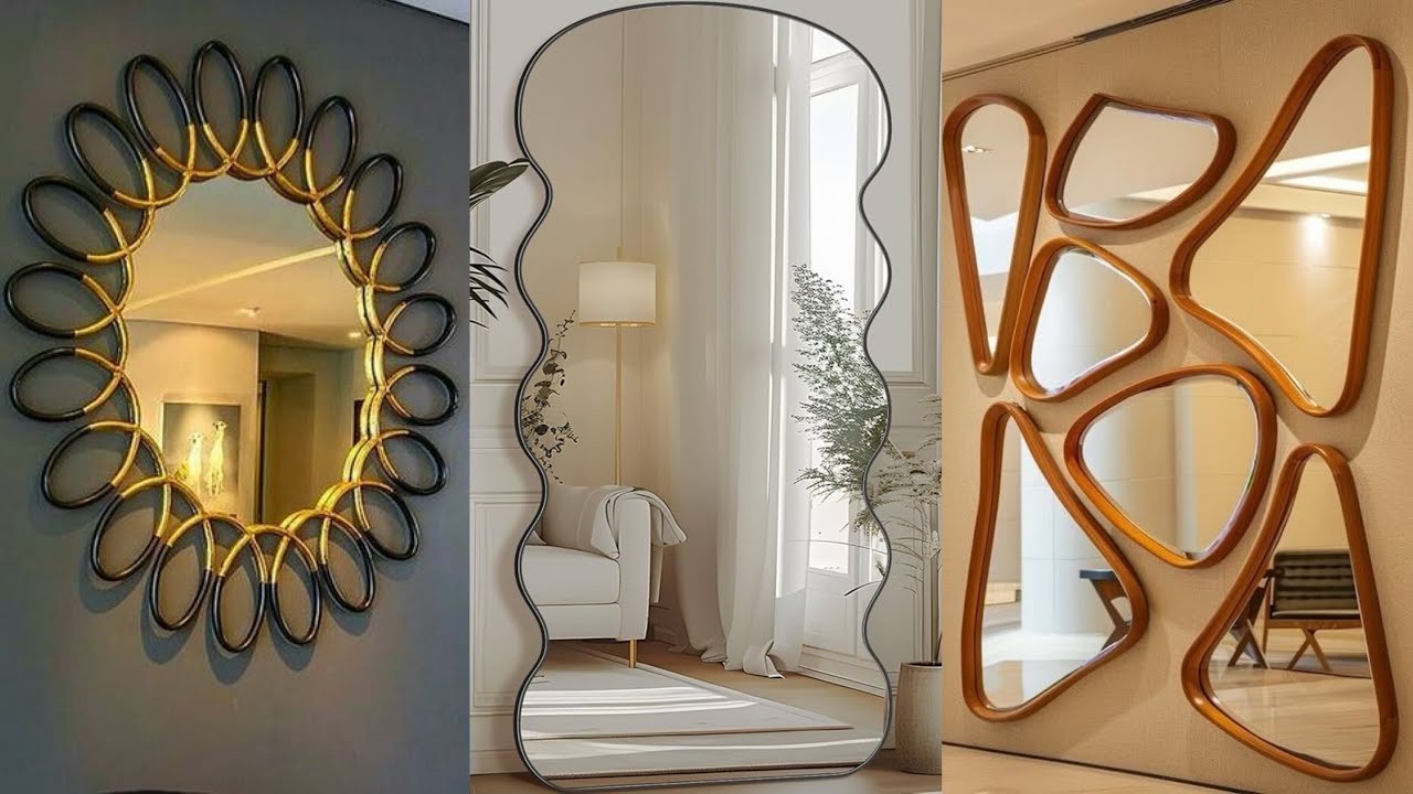 50 Wall Mirror Design Ideas to Transform Your Interior|Creative Mirror Wall Decor Inspiration