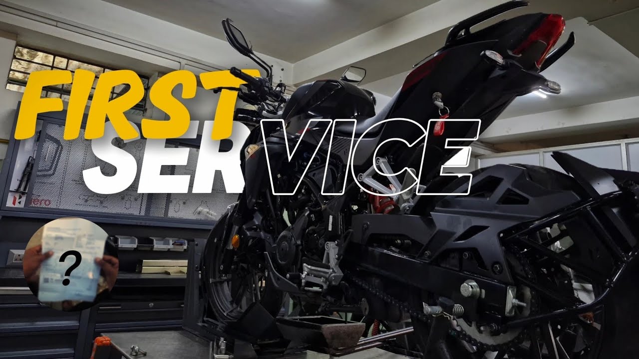 Hero Xtreme 250R First Service Experience 🔧 || First Service Cost 💸 || First Service On My New Bike 