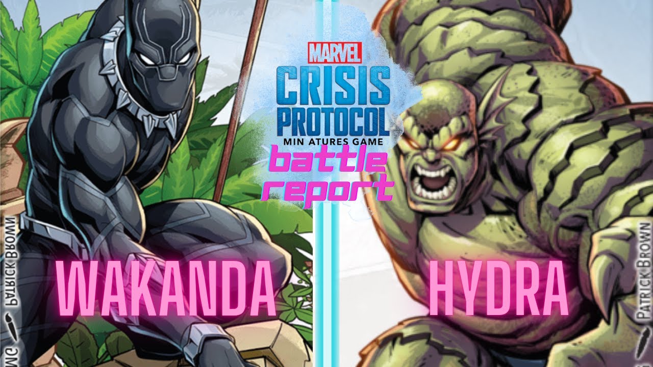 Marvel Crisis Protocol Hydra vs Wakanda Battle Report S04E42