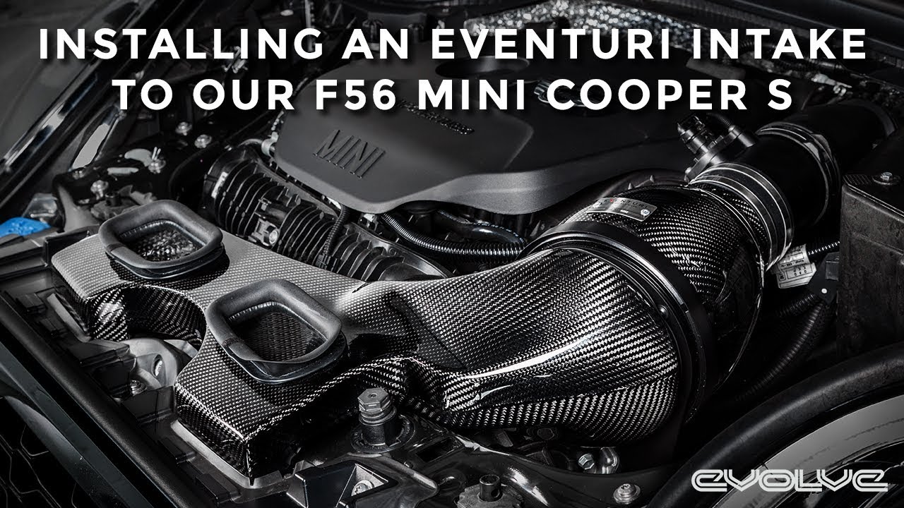 Installing an Eventuri Intake to our F56 Mini Cooper S