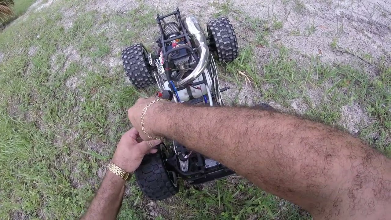 FG 2wd truck new upgrade 24mm hex wheels adapters 1st test run part#1 video