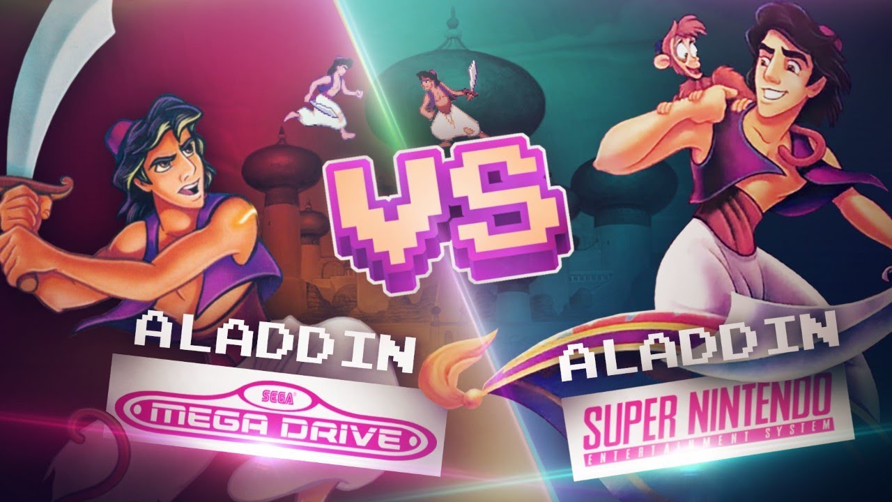 Aladdin SNES VS Aladdin MD