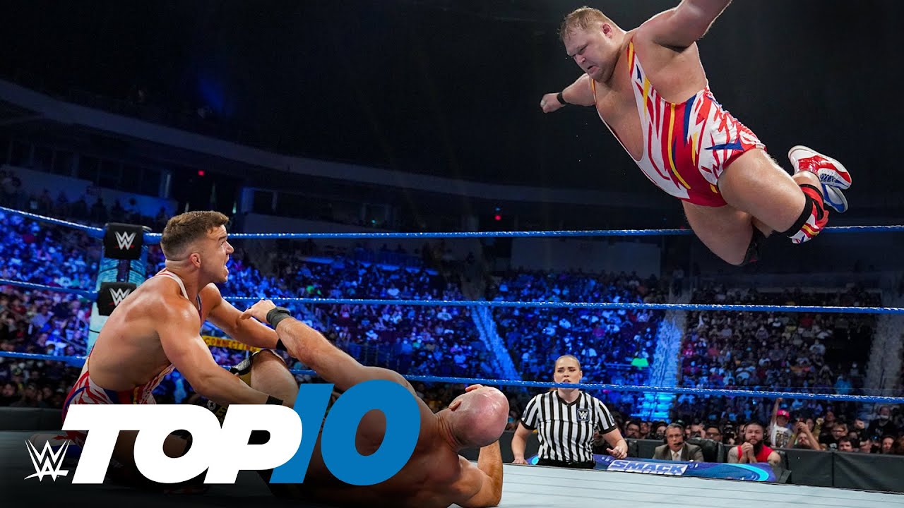 10 лучших моментов пятничного SmackDown: WWE Top 10, 27 августа 2021 г.