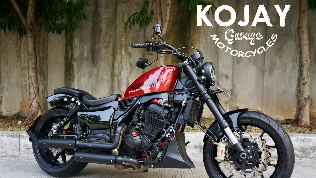 KAWASAKI BOBBER SPORTSTER 250CC BASIC NINJA 250FI 2012 ALA KOJAY GARAGE
