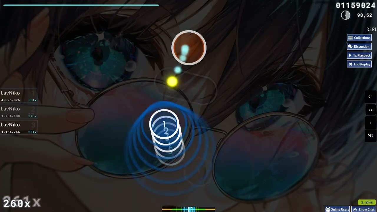 4,92* 95,75% acc // Glaza by ANGUISH, POCHTISCHASTLIV & ily