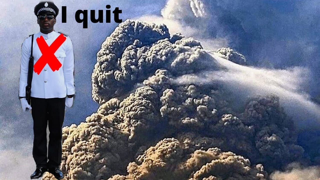 I QUIT MY JOB & WENT HOME TO A VOLCANIC ERUPTION #stvincent