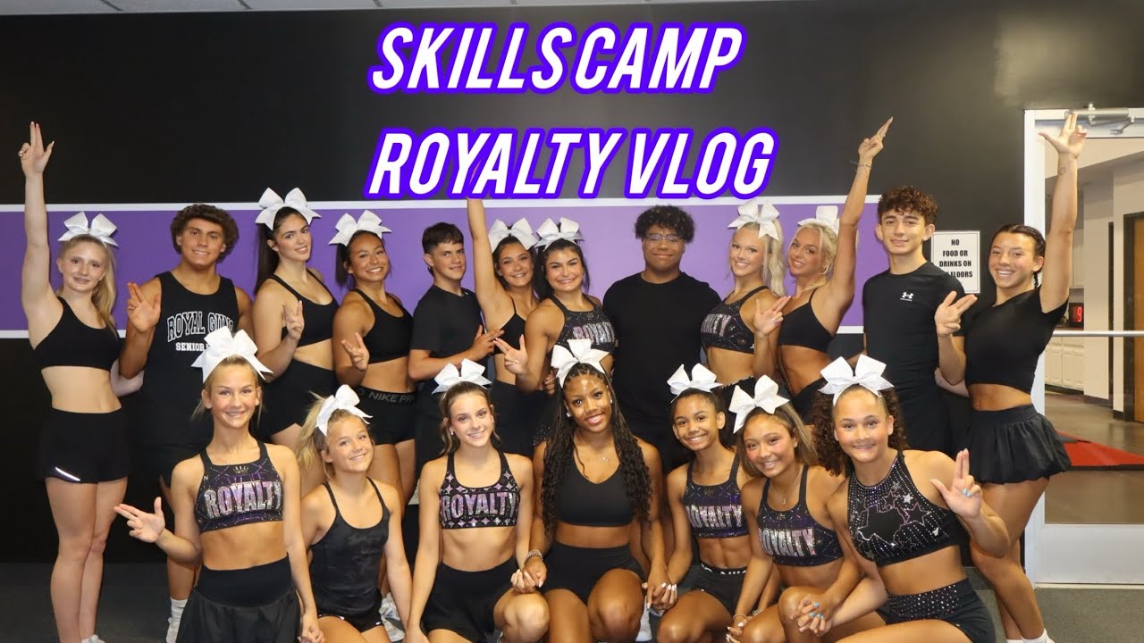 Royalty vlog - skills camp 💜