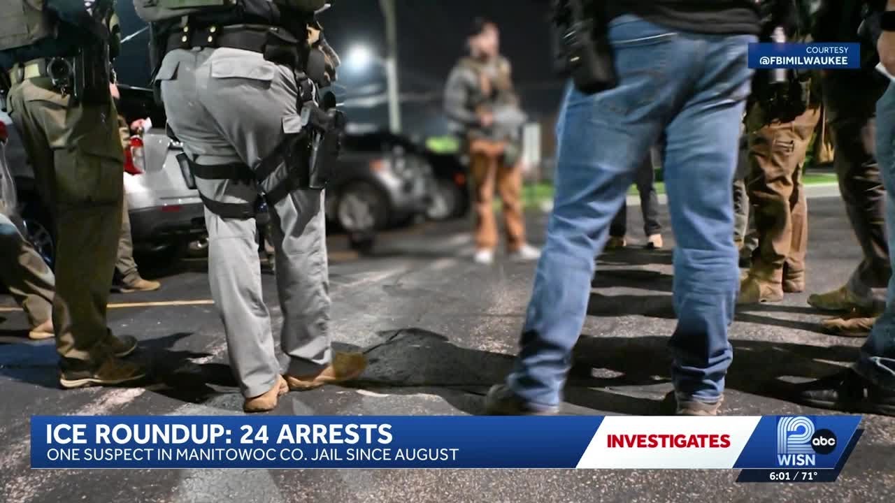 Manitowoc ICE raid nets 24 people