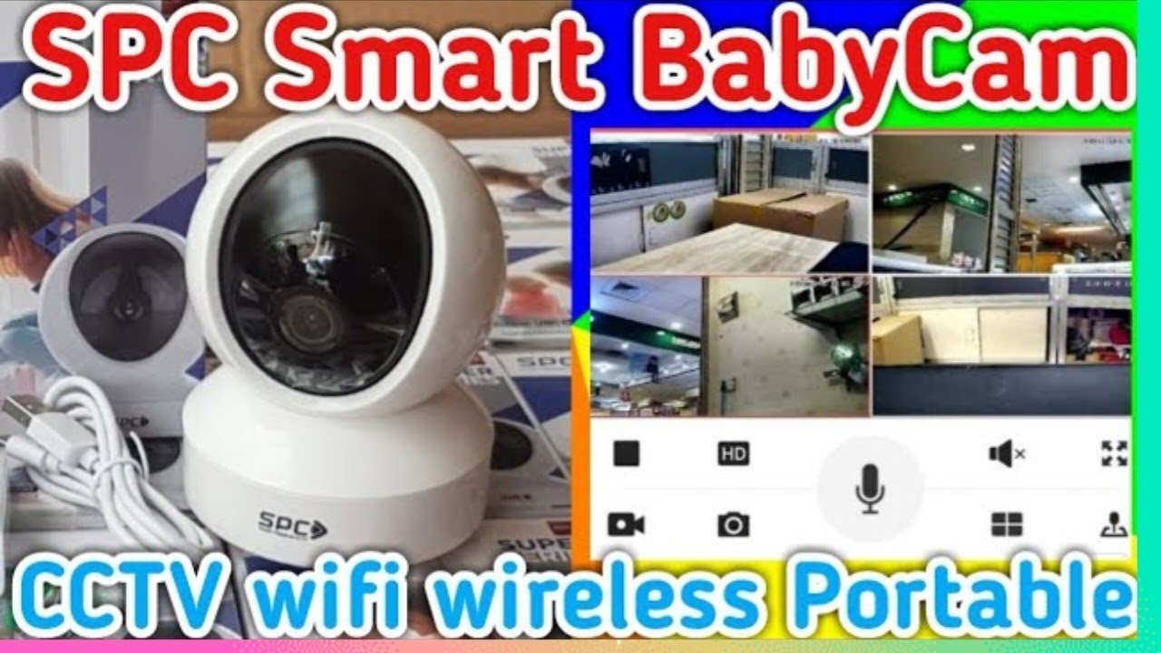 SPC SMART BABYCAM IP cam cctv wifi wireless portable