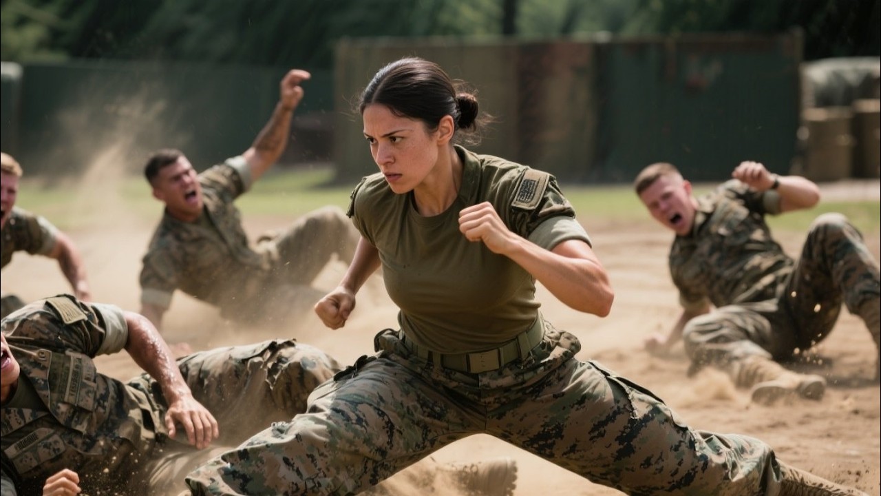 They Doubted Her Strength in Boot Camp — Then She Knocked Out Five Marines.