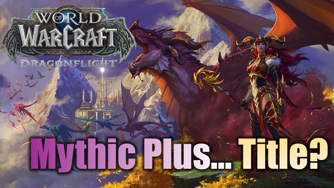 Mythic Plus Title. What's it like. Really?