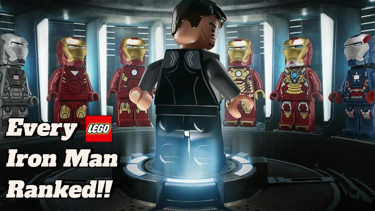 Рейтинг всех минифигурок Lego Iron Man 2011-2026