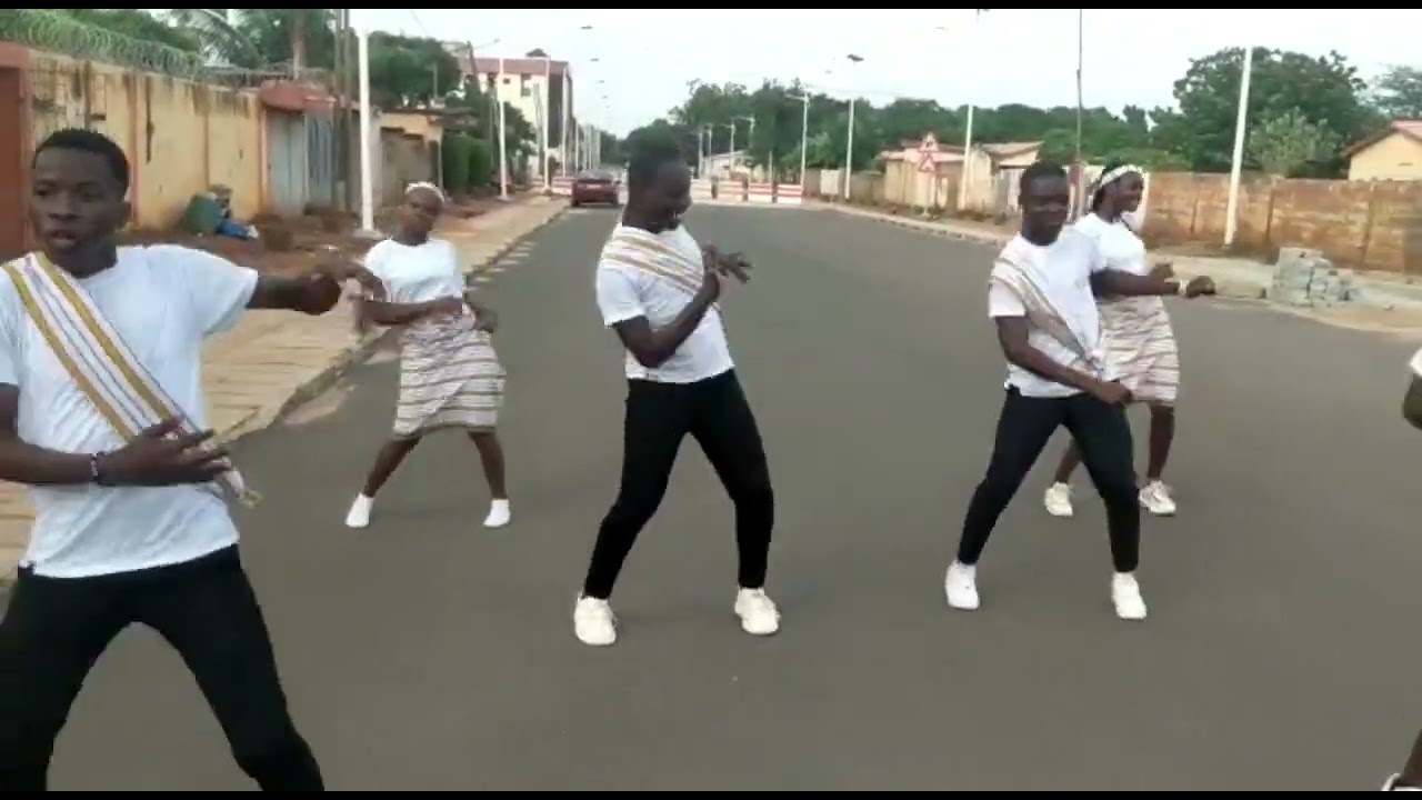 Chorégraphie sur la chanson de Mercy chinwo Wonder