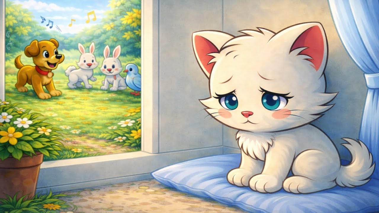 ”Pufi și Inima sensibila”🐾 Poveste pentru copii sensibili despre emoții, prietenie și acceptare