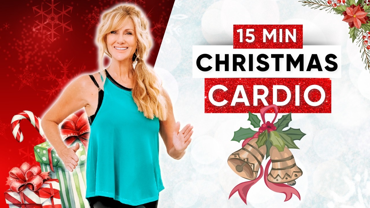 Christmas Full Body Walking Workout | 15 Minutes No Equipment