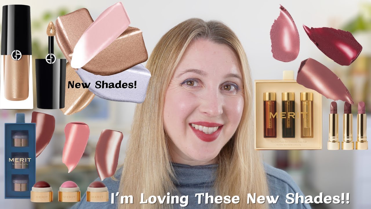NEW SHADES ft. Armani Eye Tints and Merit Holiday Flush Balms and Lipsticks