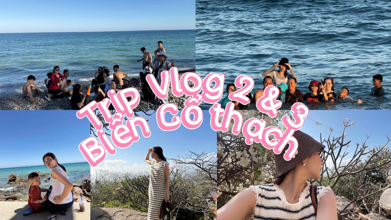 Tắm biển Cổ thạch with family cười điên luôn!!🌺🌊🐠