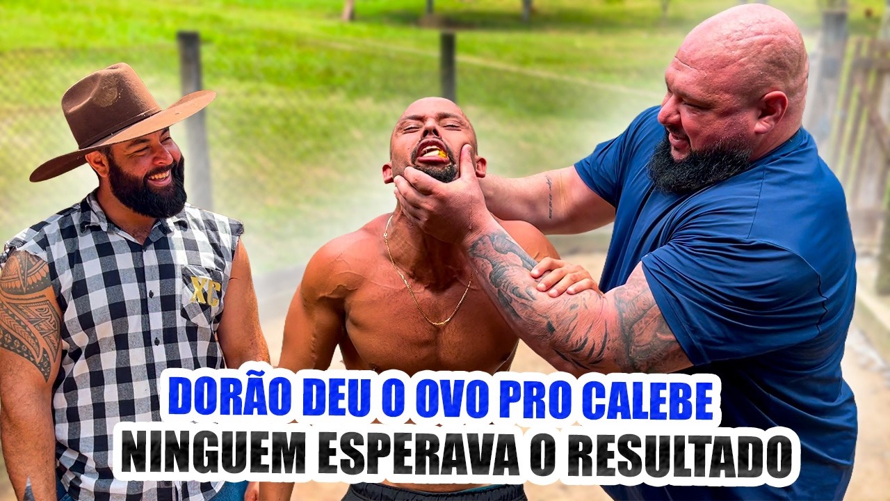 O DESAFIO DO OVO VOLTOU COM UM NOVO PARTICIPANTE