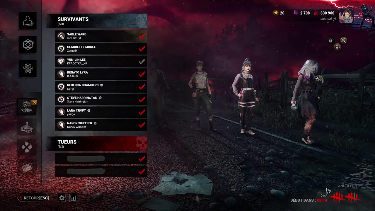 Live Dead By Daylight chill on essaye de survivre vener discuter fr/Ps5
