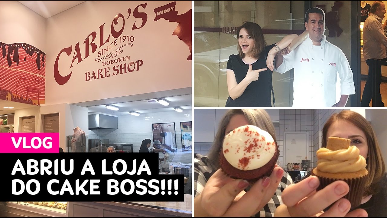 Vlog: abriu a primeira loja do Cake Boss no Brasil!!! • Karol Pinheiro