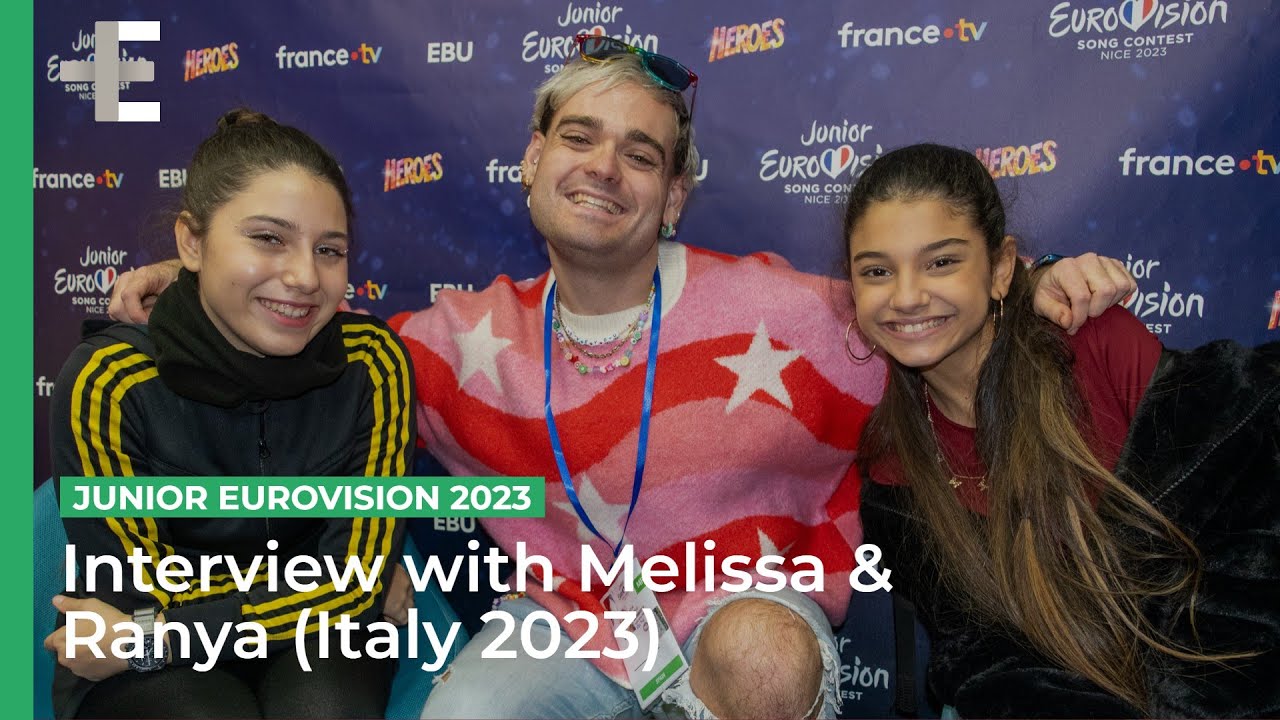 Melissa & Ranya (Italy JESC 2023): Interview about their expectations for Junior Eurovision 2023