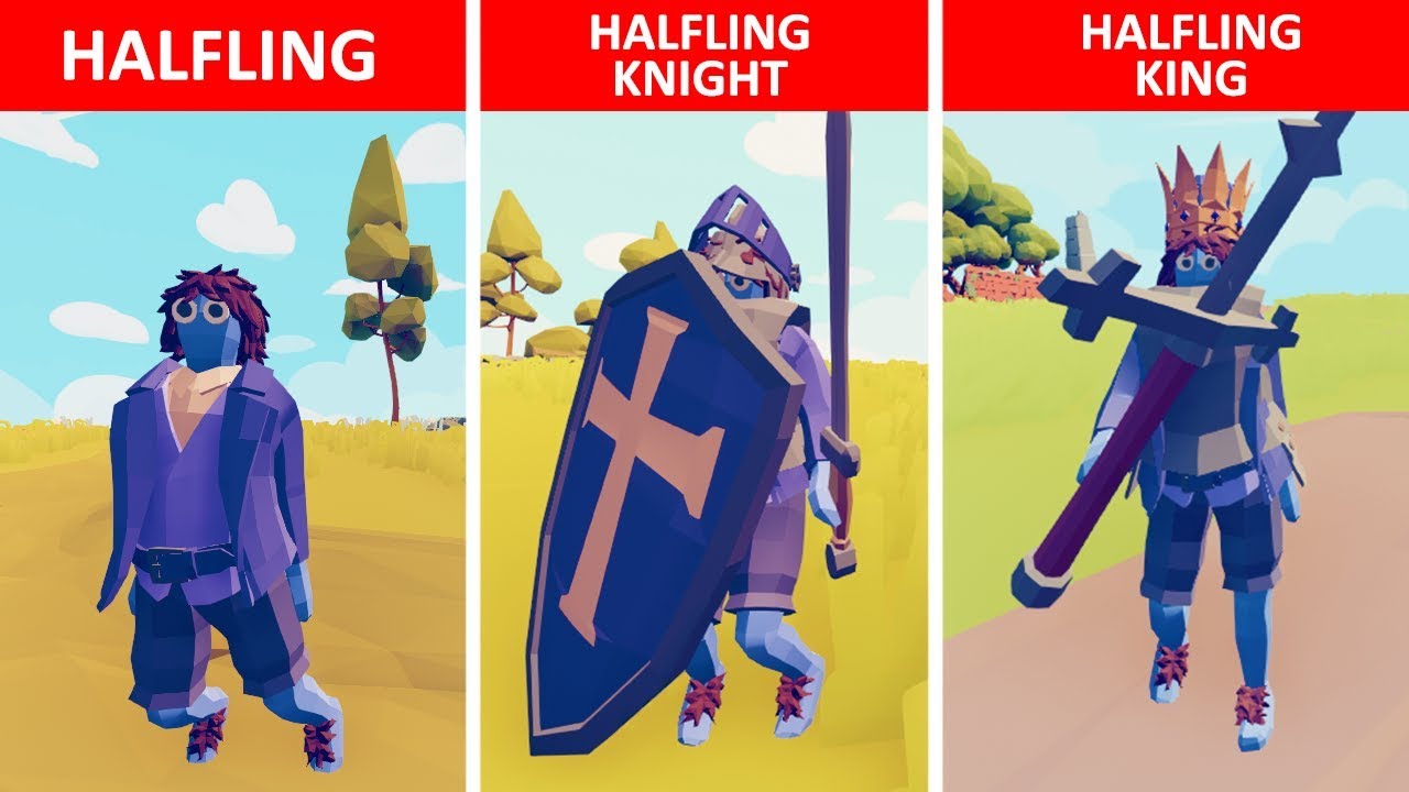 The Rise of the Halfling Empire - TABS Story - Totally Accurate Battle Simulator Mods