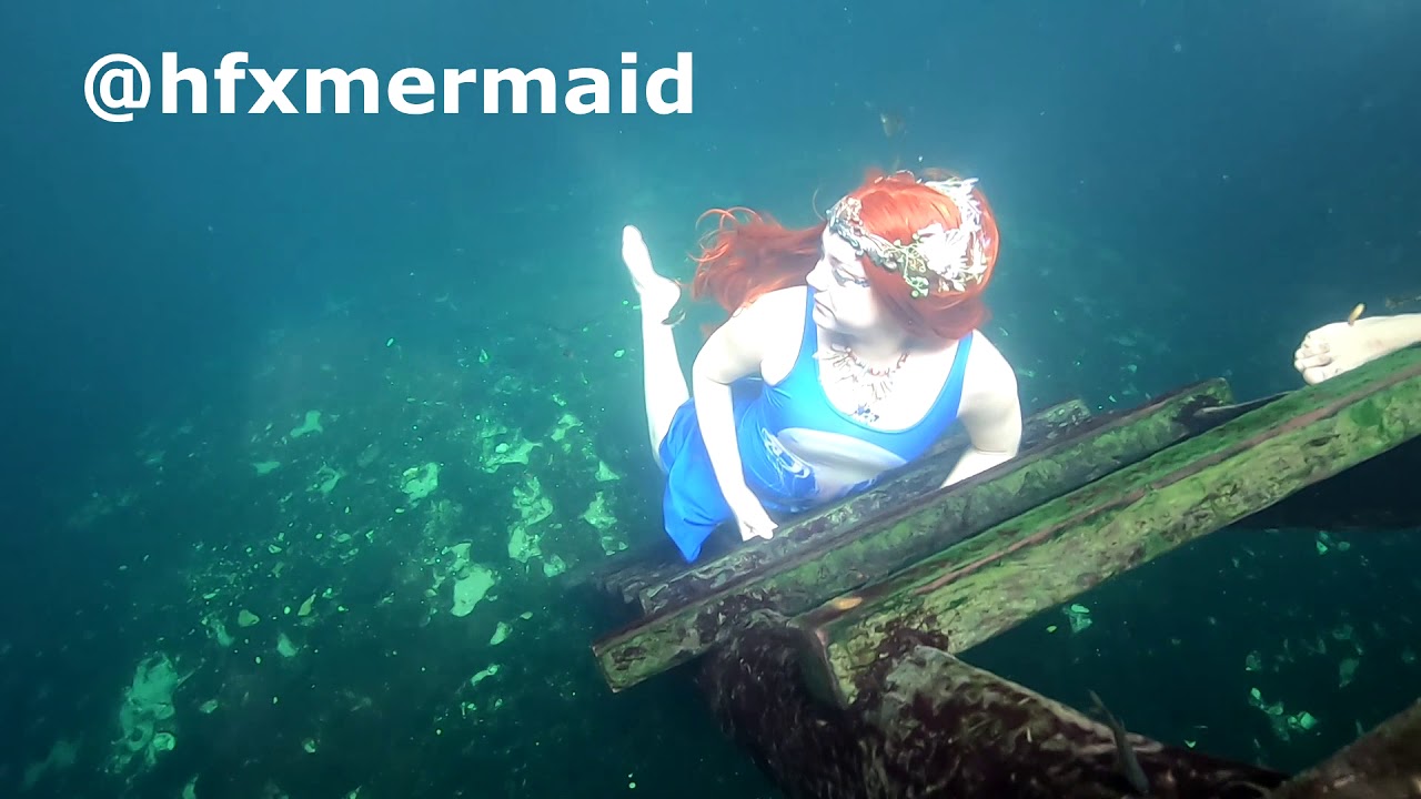 Raina and Friends Swim and Model Underwater in Cenote