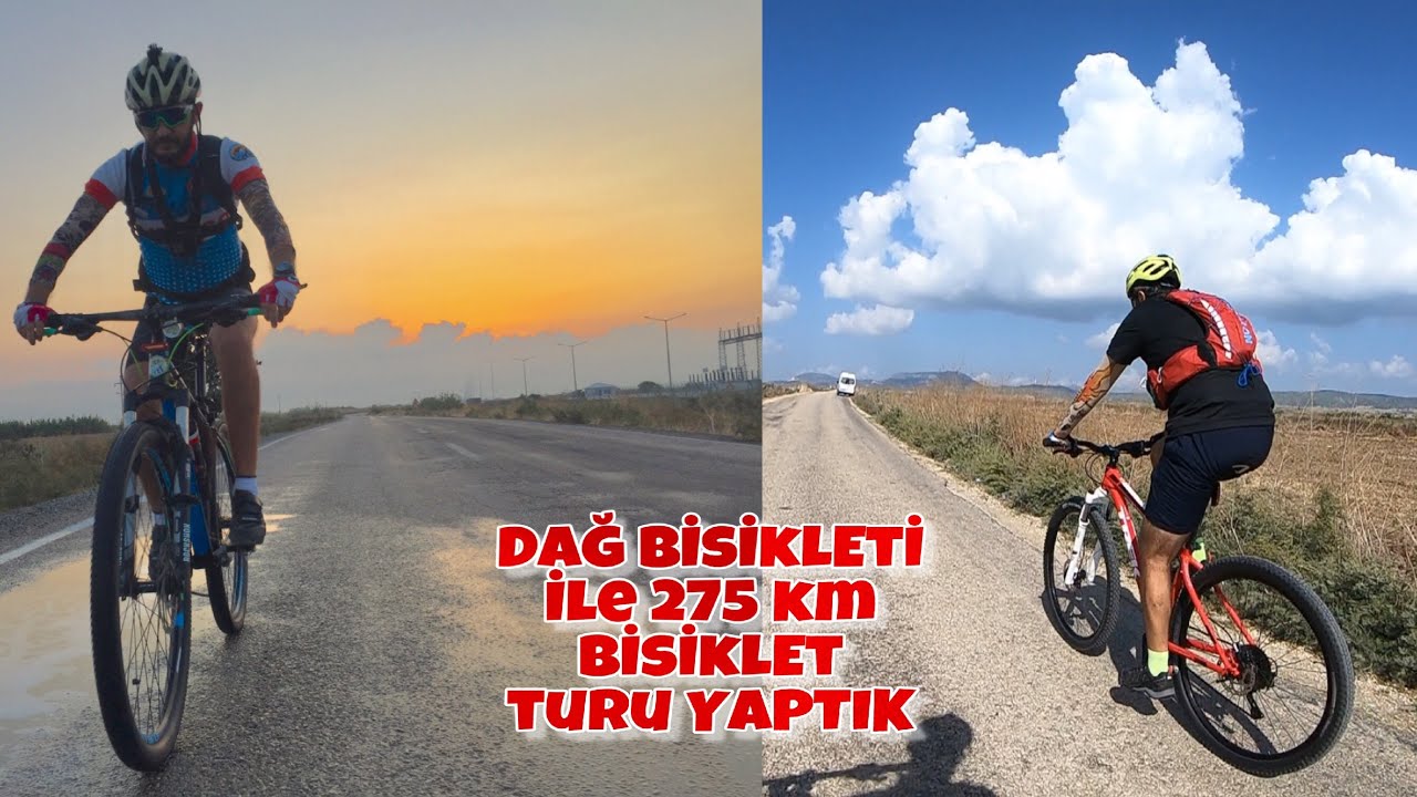 MTB BİSİKLET 275 KM TUR ADANA YUMURTALIK KARATAŞ ERZİN VLOG
