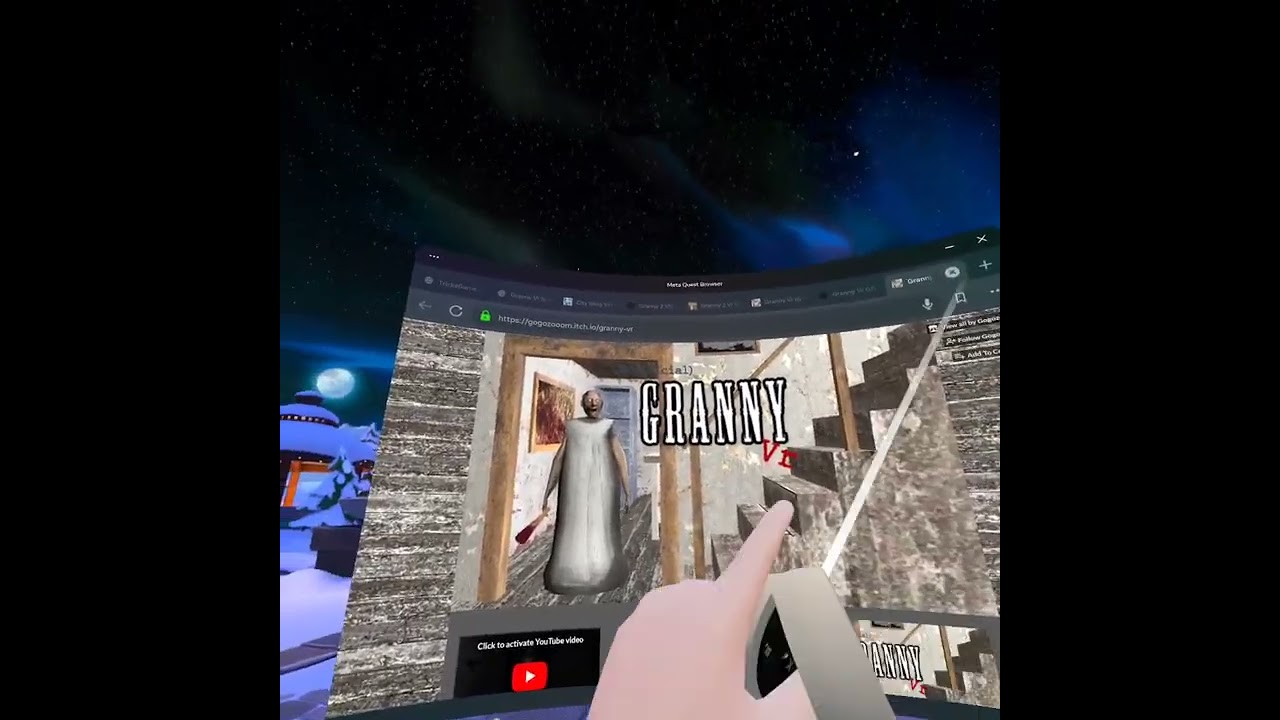 How to download granny vr on oculus quest 2 without sidequest #grannyvr #fyp #tutorial