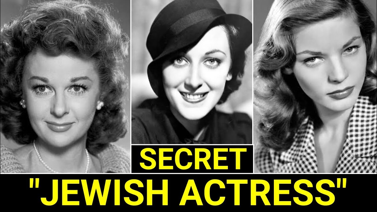 25 Secret Jewish Actress From Old Hollywood but you don't know