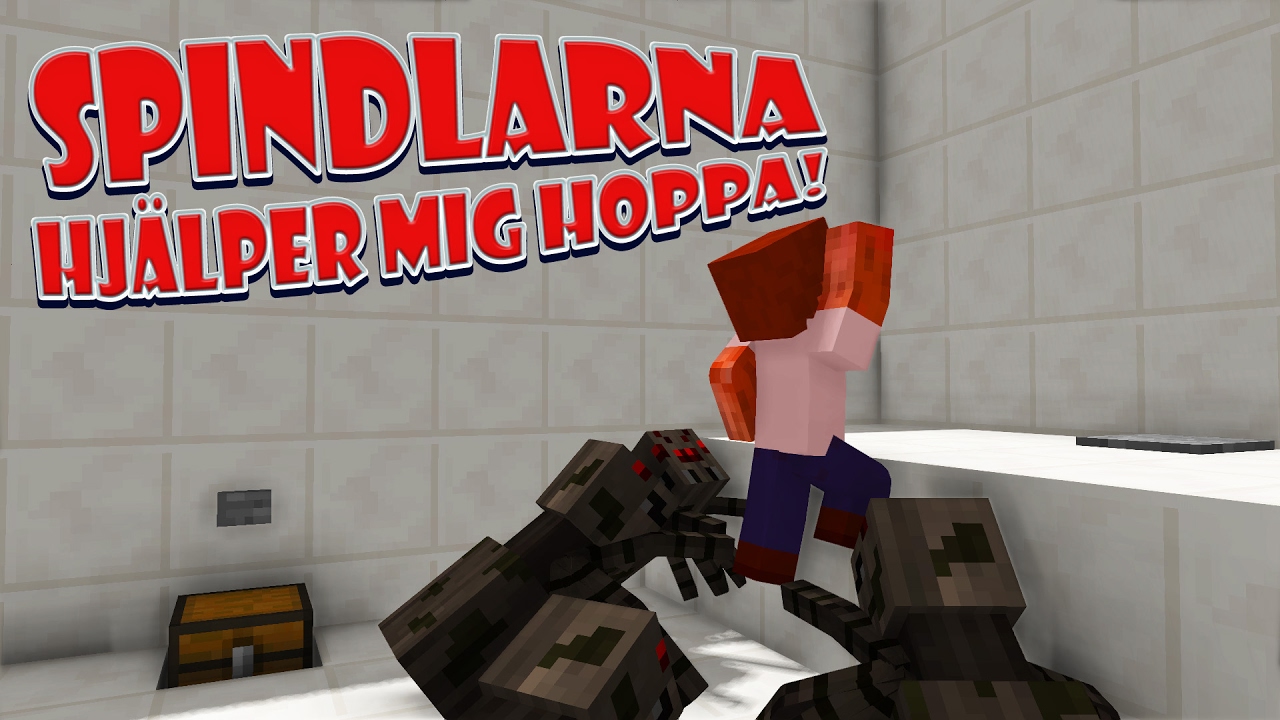 SPINDLARNA HJÄLPER MIG HOPPA! | Climb The Wall