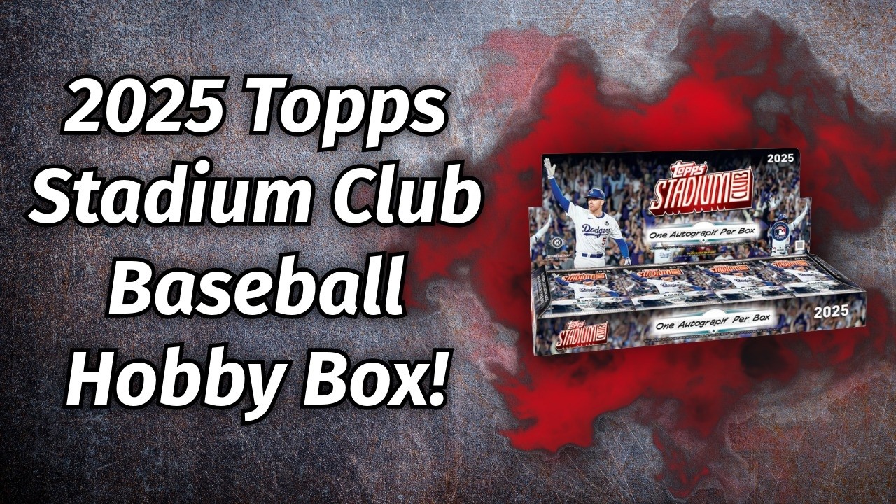 2025 Topps Stadium Club Baseball Hobby Box Opening Part 1!