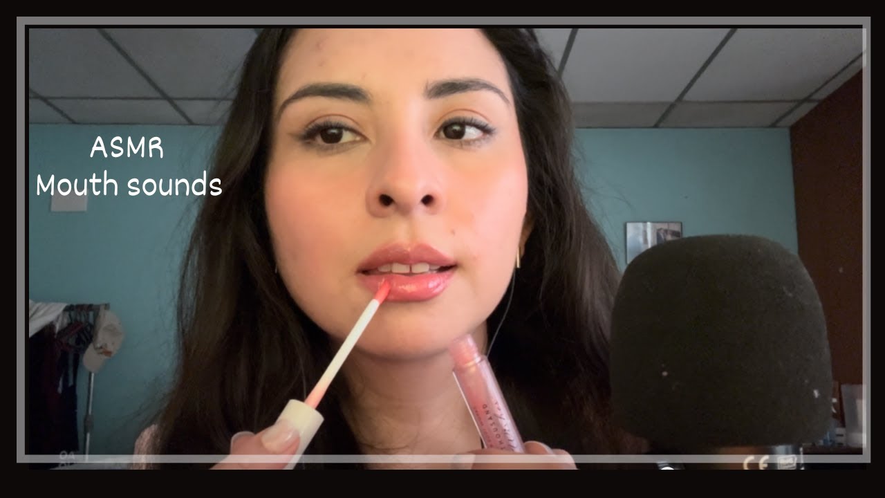 ASMR, Inaudible, capas de gloss, muchas cosquillas. Gabi asmr