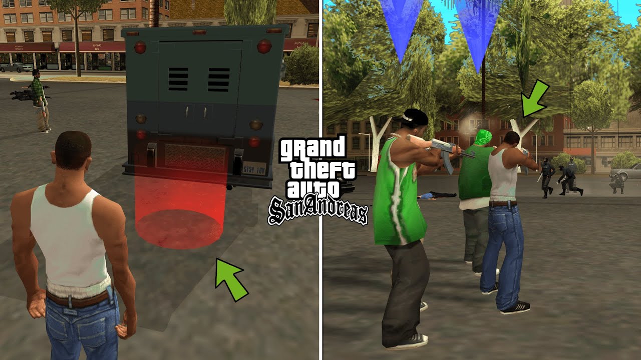 How To Steal A Money Truck in GTA San Andreas! (Secret Mission)