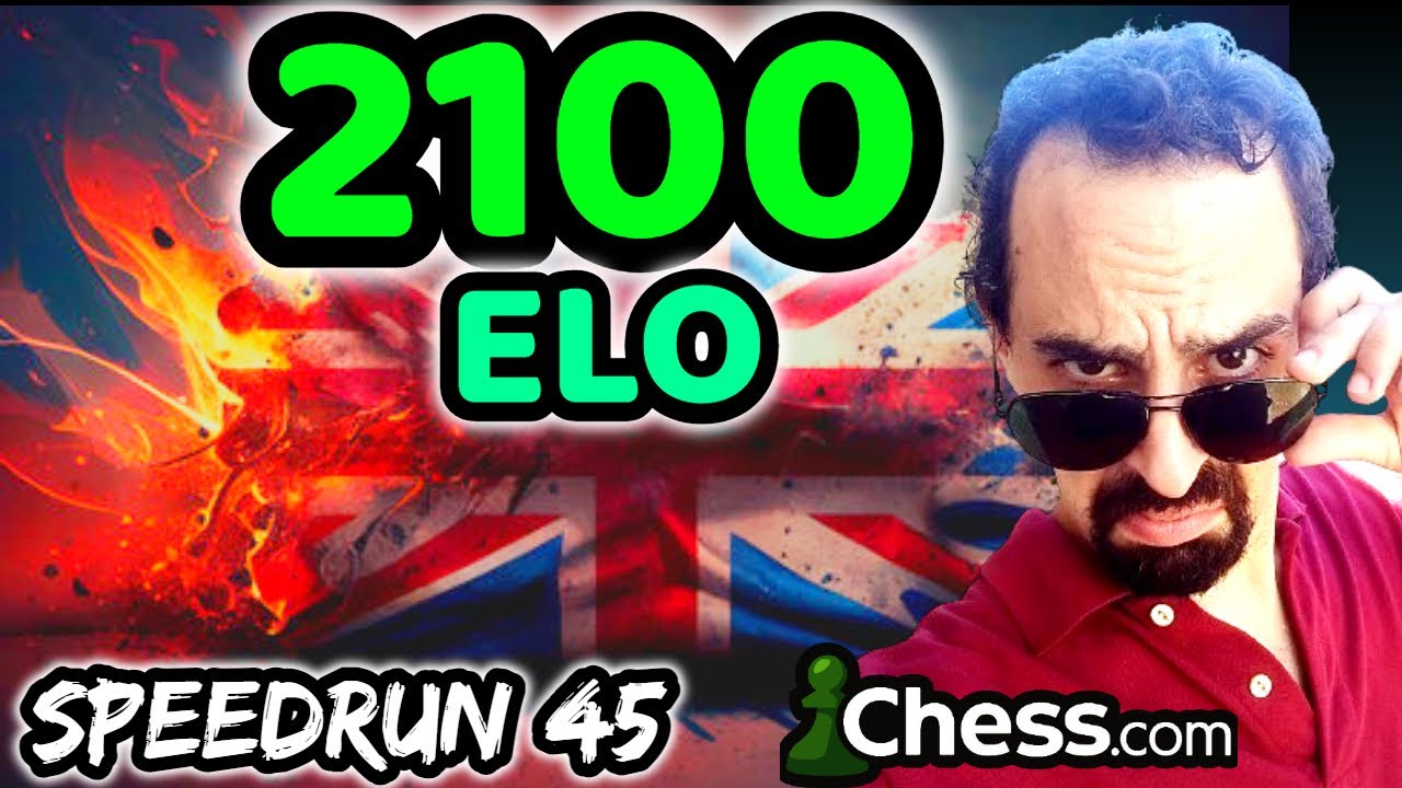 Un INGLÉS entre los 2100 de ELO y YO ♟️ Speedrun 45 Chesscom