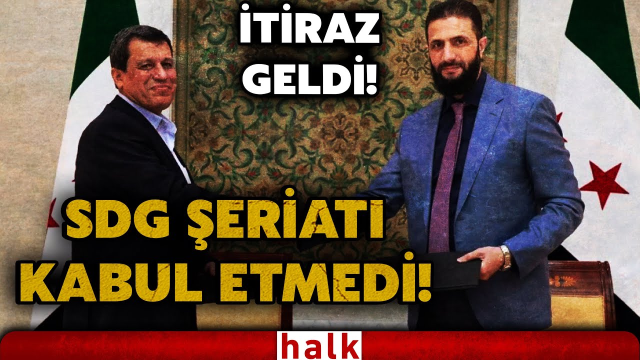 SDG, şeriatı kabul etmedi! HTŞ y&ouml;netiminin anayasasına SDG Meclisi'nden itiraz geldi! İşte detaylar