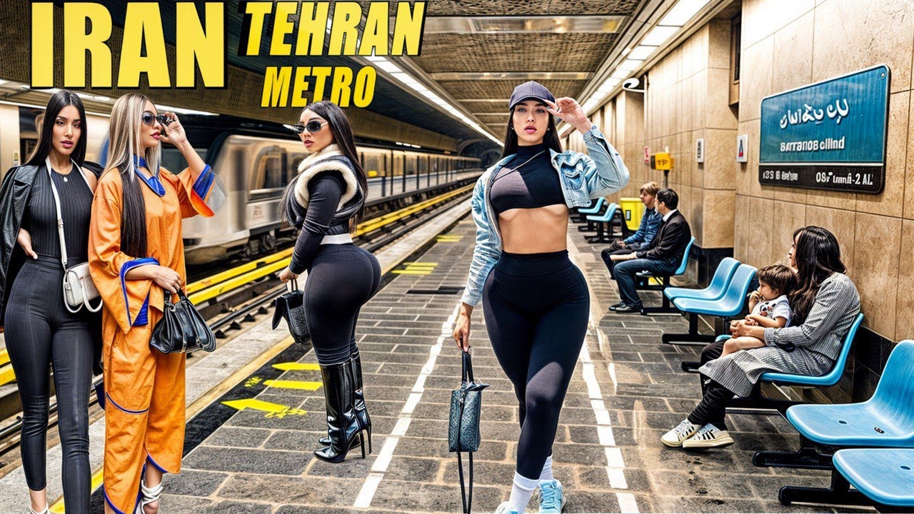 Exploring Tehran's Metro 🇮🇷 What Does TheIranian Society Look Like In The Subway? Tehran/Iran