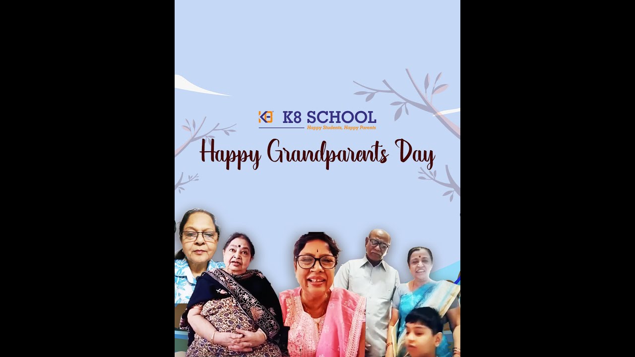 A Tribute to Grandparents ❤️ | K8 School Students Celebrate Family Bonds
