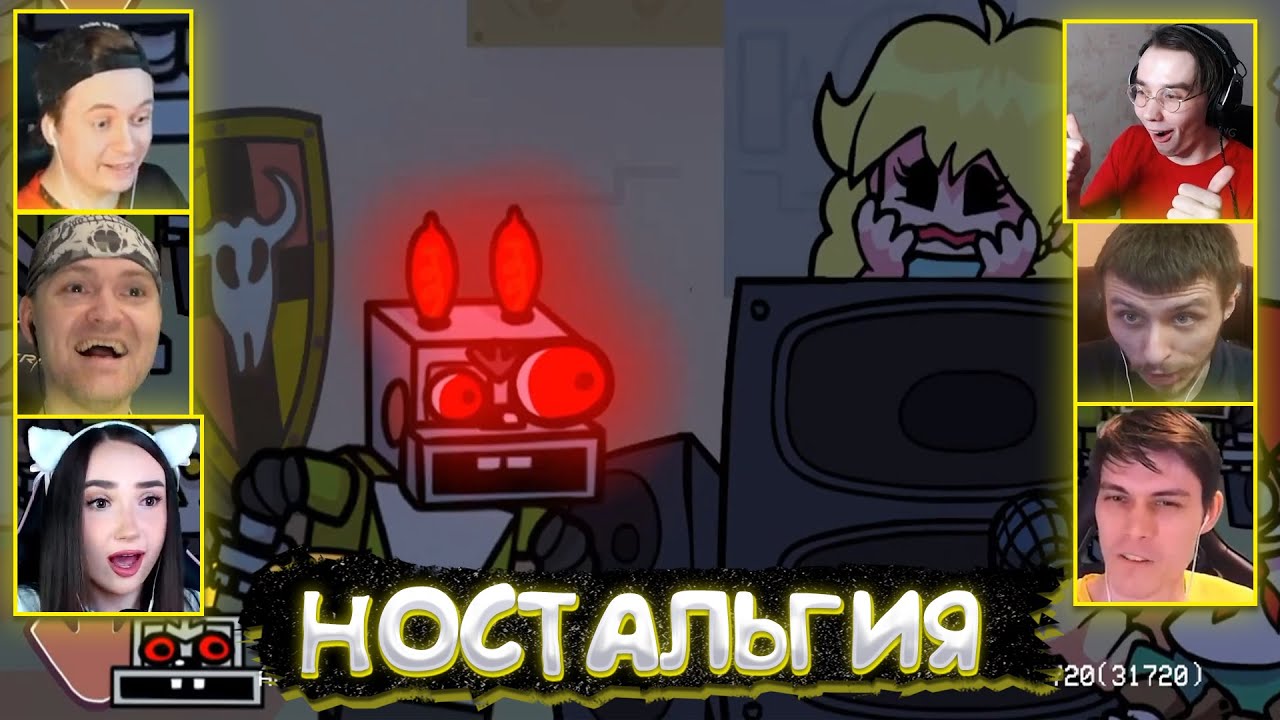 Реакция Летсплейщиков на Музыку из НУ ПОГОДИ ➤ Friday Night Funkin Soviet Cartoons mod