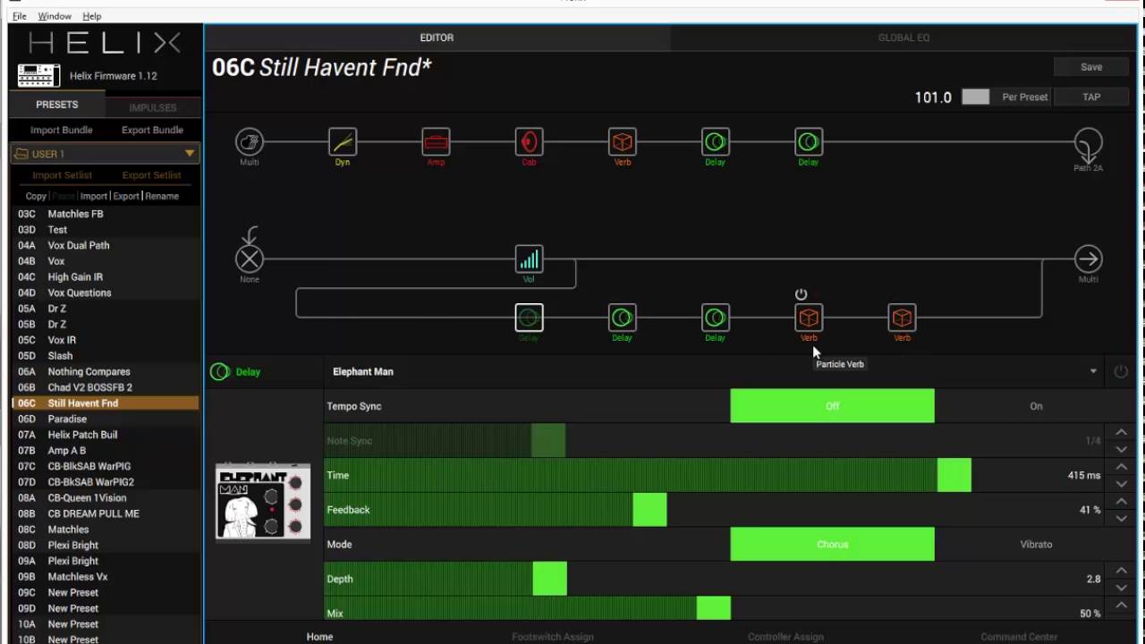 Line 6 Helix Patch - Still Haven't Found What I'm Looking For