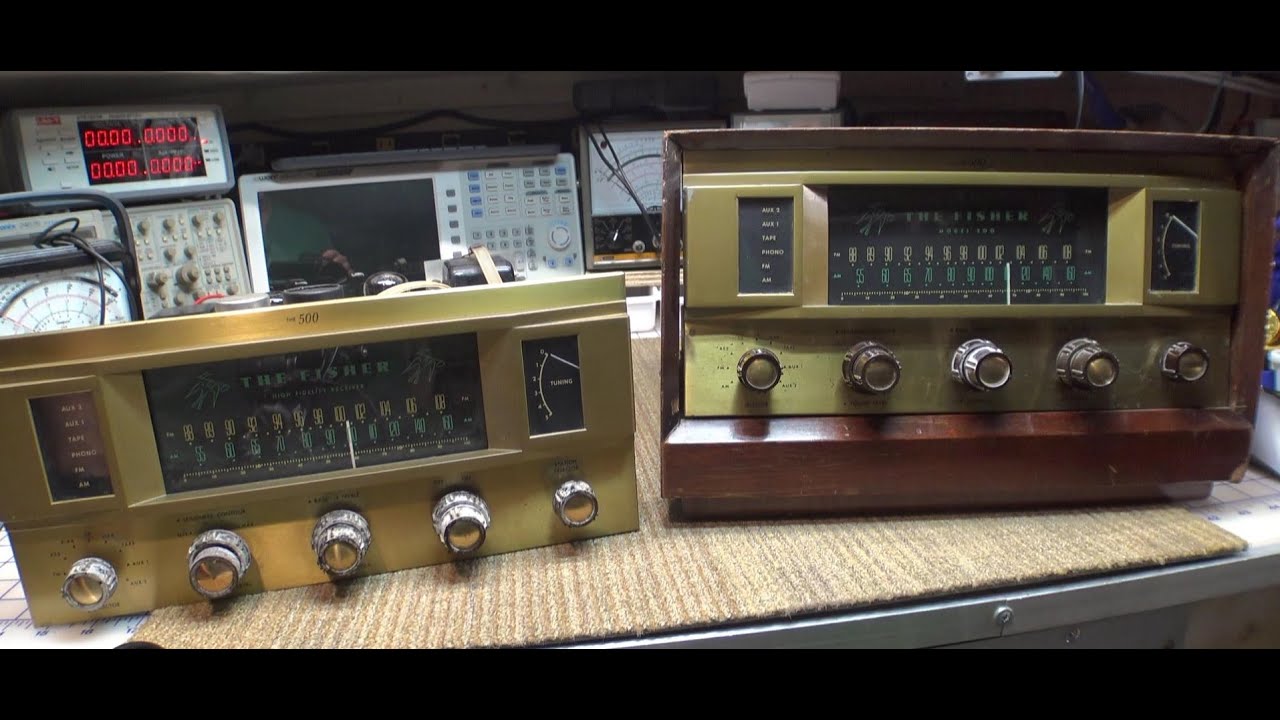 Fisher 500 Mono Receiver - Part 1: Stereo Mono Units!