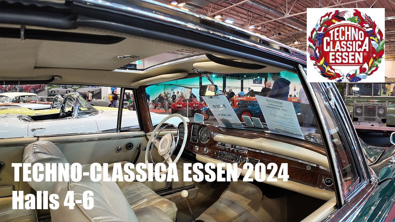 Techno-Classica Essen Germany April 2024 Halls 4-6