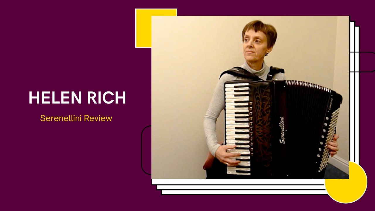 Serenellini Accordion Review by Helen Rich | Accordion Centre Birmingham