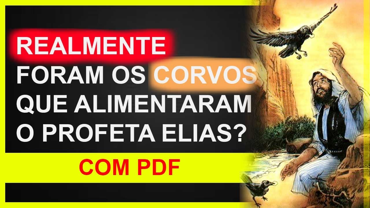 😱 Quem Alimentou o Profeta Elias? Os Corvos ou Árabes? Toda Verdade Revelada