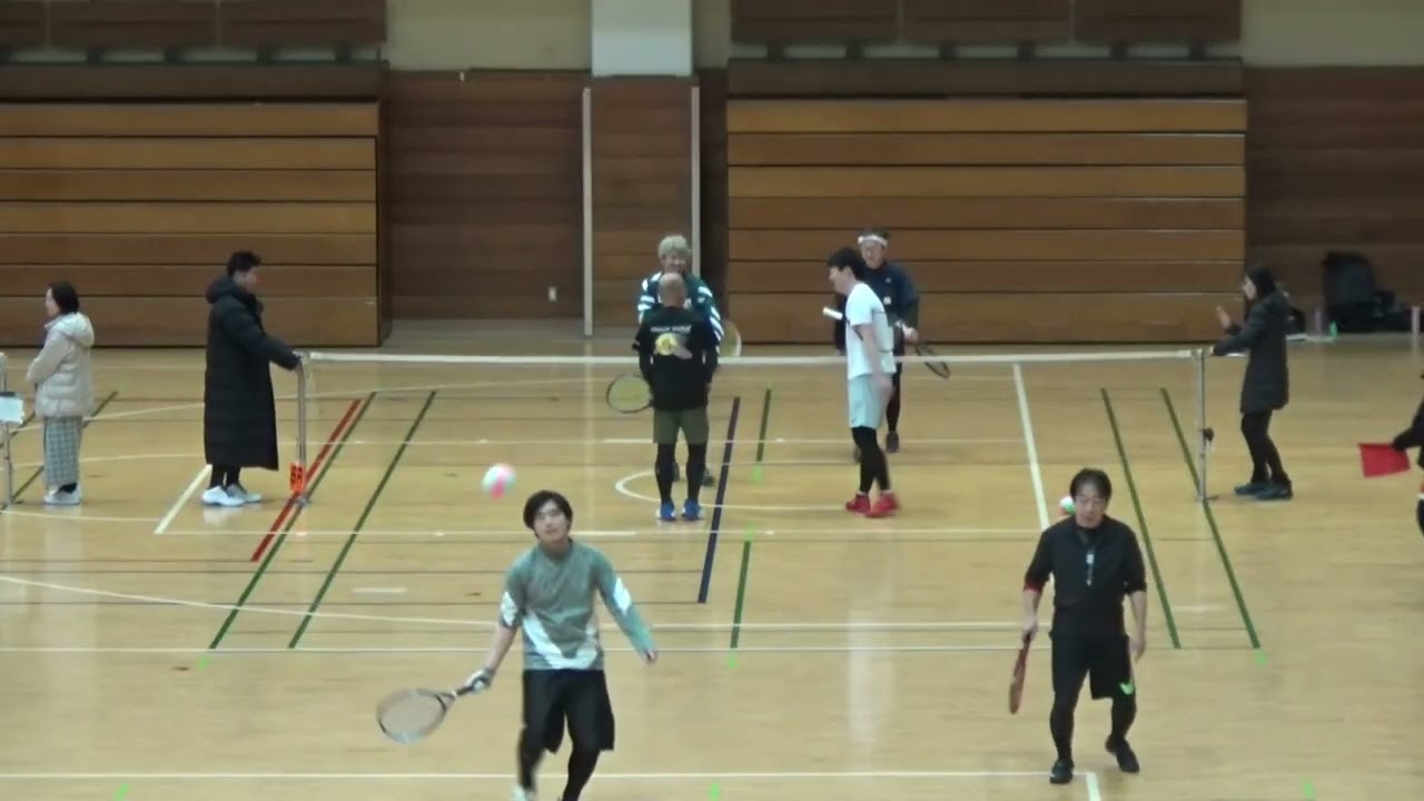 第35回クラブ交流団体戦　50才代以下決勝トーナメント　☆1回戦2試合　☆準決勝1試合　☆3位決定戦　☆決勝戦