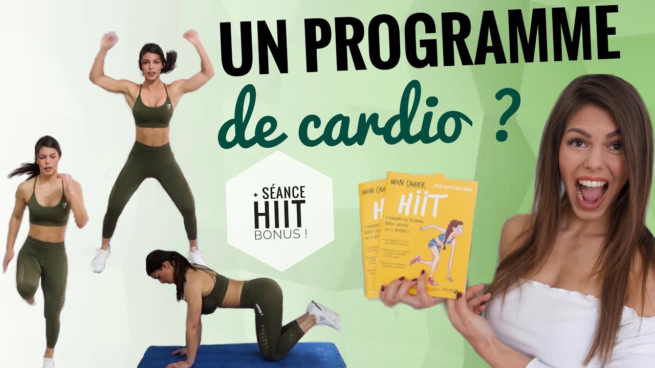 HIIT INTENSE SANS MATÉRIEL EN LIVE  💦 + MON PROGRAMME CARDIO EN  LIVRE ?! 😱
