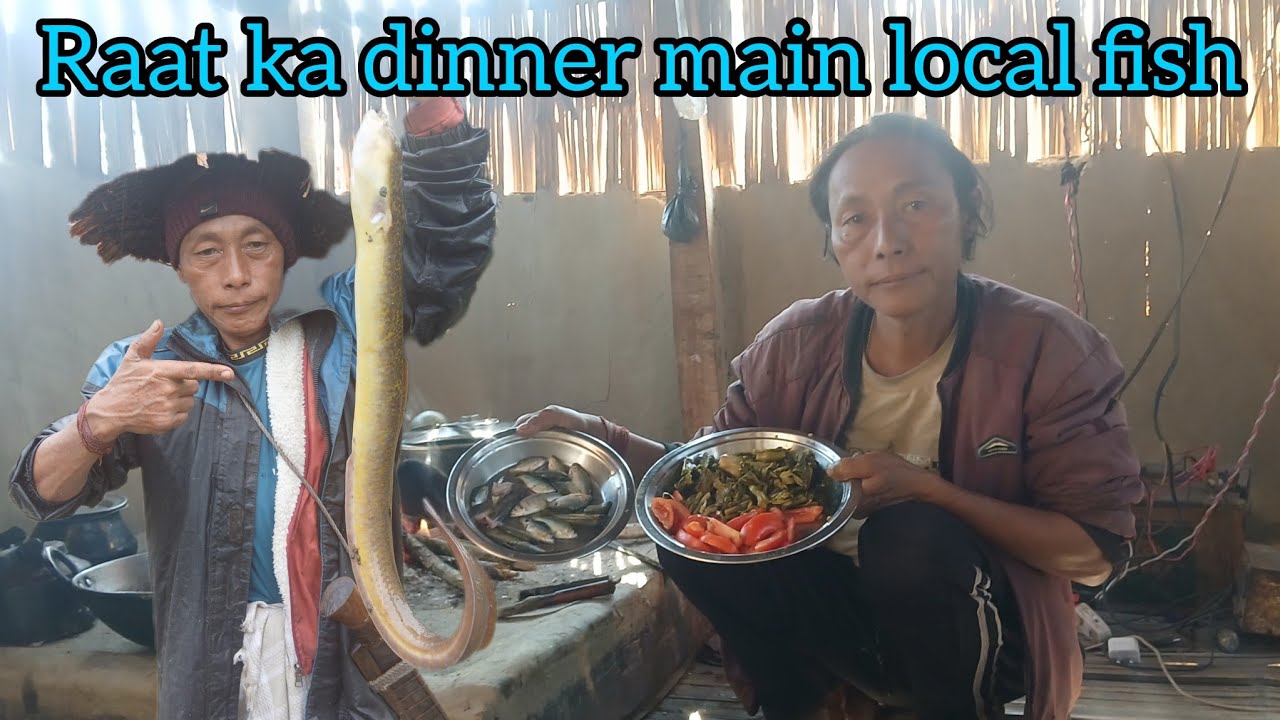 Raat ka dinner // main local fish बढ़िया से घर में // Banake खाया 